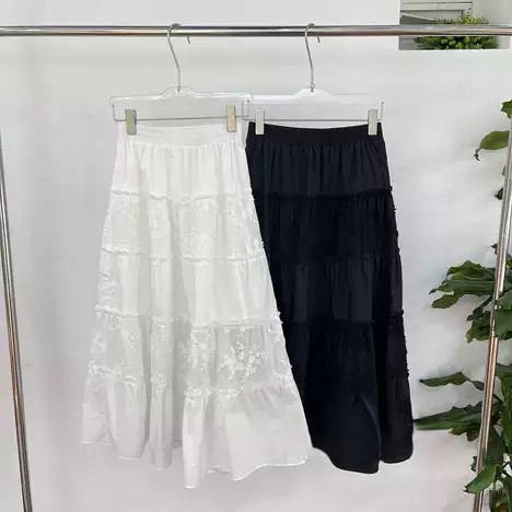 Four-Panel Plain Skirt